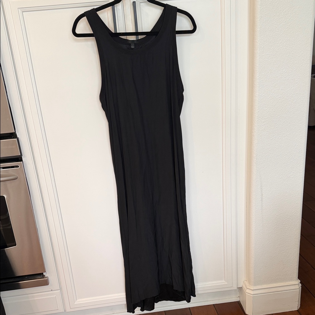 Atm Anthony Thomas Melillo Sleeveless Black Maxi Dress